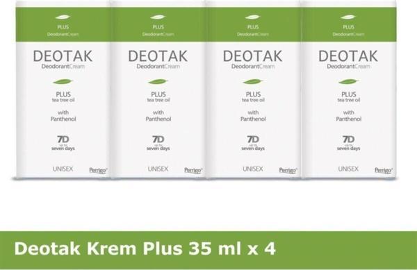 Deotak Krem Deodorant Plus X 4 - Image 1