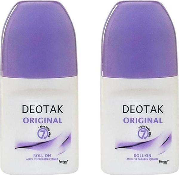 Deotak Original Women Roll-on Deodorant 35 ml X 2 Adet - Image 1