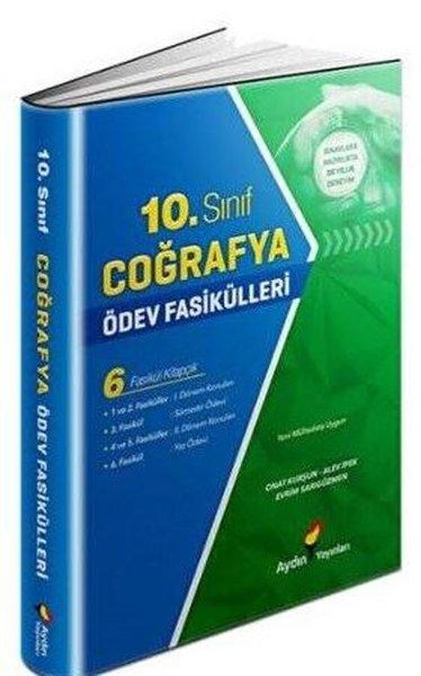 10. Sınıf Coğrafya Ödev Fasikülleri - Aydın Yayınları-Eğitim - Image 1