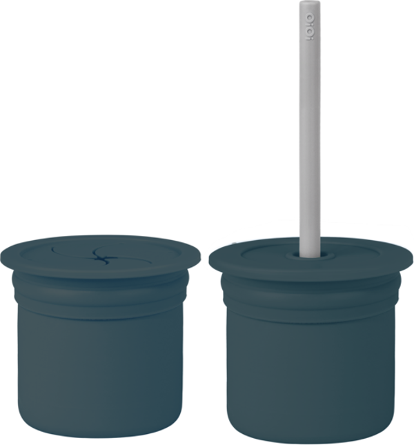 Oioi Ham+Hüp Deep Blue Powder Grey - Image 1