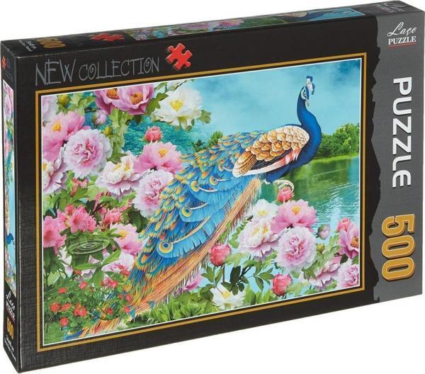Laço Puzzle Tavus Kuşu 500 Parça Yapboz - Image 1