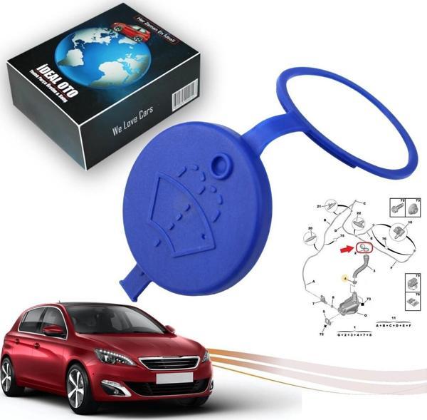 Lala Otomotiv Peugeot İçin Silecek Su Depo Kapağı 8339855 - Image 1