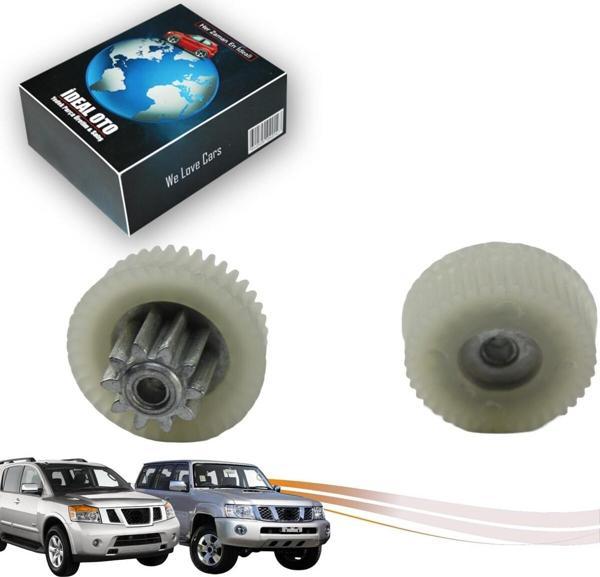 Lala Otomotiv Nissan Patrol Armada 2010-2024 Için Koltuk Motoru Tamir Dişli Seti 2 Adet 10/41Diş Oem:87549-1L31C - Image 1