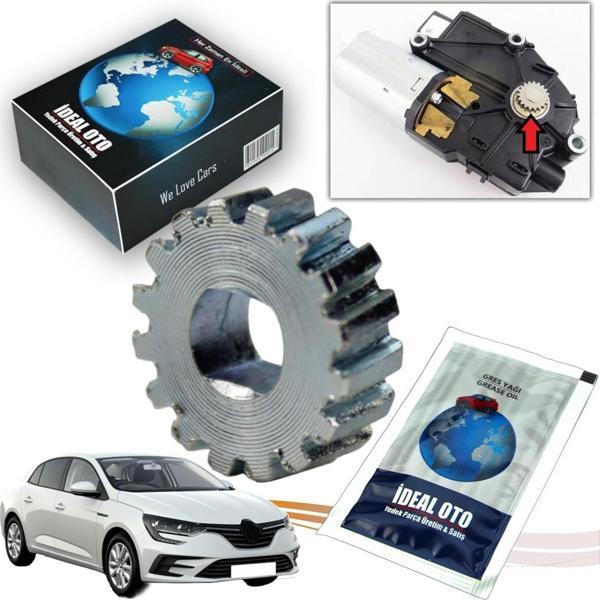 Lala Otomotiv Renault Sunroof Cam Tavan Motor Dişlisi 16 Diş 1,4 Cm /4,7 Mm (Çelik) & Grease Yağı - Image 1