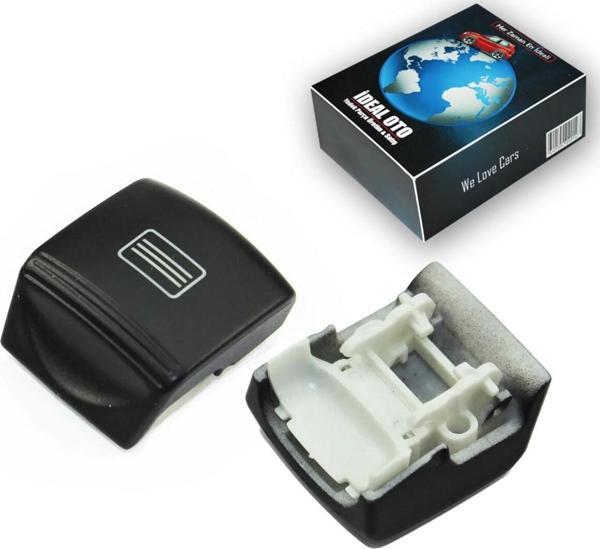 Lala Otomotiv Mercedes A207 C207 S W221 Sunroof Açma Düğmesi - Siyah Renk - Image 1