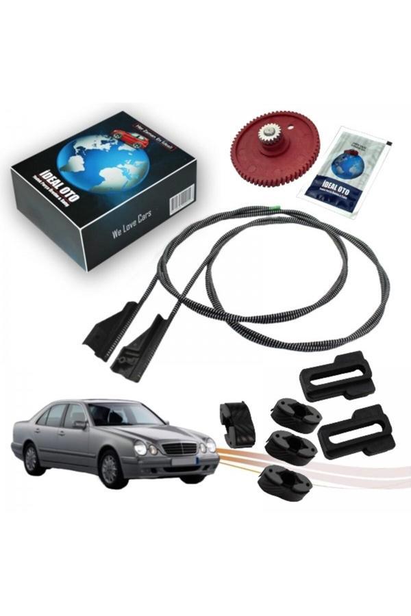 Lala Otomotiv Mercedes Benz E W210 1995-2003 İçin Sunroof Motor Dişlisi, Teli, Sürgü Plastik Klips Takımı - Image 1