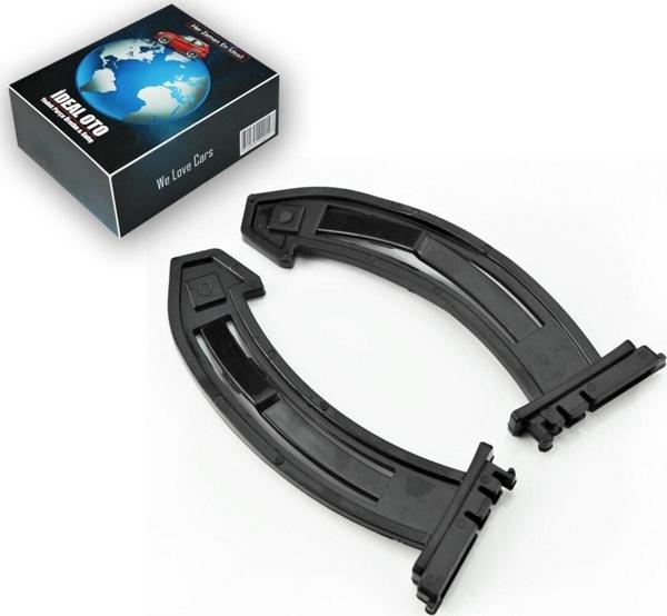 Lala Otomotiv Opel Astra G Zafira A Sol Ve Sağ Torpido Kapak Ayağı 5114275 5114278 Parlak Siyah - Image 1