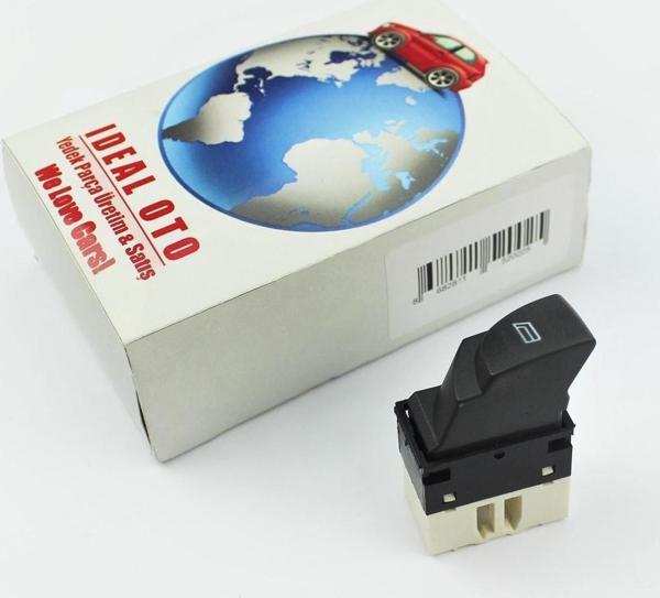 Lala Otomotiv Ducato 2 1994-2002 Boxer 2 Jumper 2 2002 - 2006 Sol Cam Düğme Anahtarı 6 Pin 735315619 - Image 1