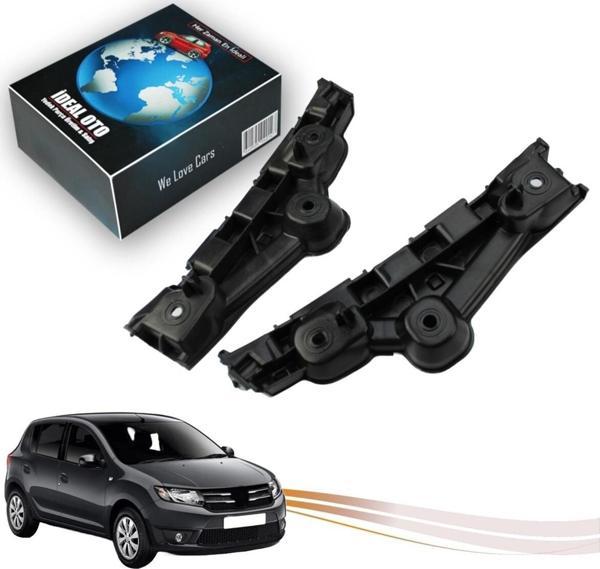 Lala Otomotiv Dacia Sandero 2 İçin Ön Sol Sağ Tampon Braketi Ayağı 631433758R 631427092R - Image 1