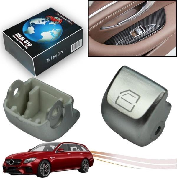 Lala Otomotiv Mercedes E Sınıfı C238 Coupe / A238 Cabriolet (2016-...) İçin Yolcu Kapısı Cam Düğmesi 1 Adet - Image 1