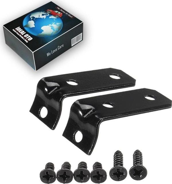 Lala Otomotiv Audı A3 / S3 A3 8P1 2003-2013 Torpido Kapağı Tamir Takımı 2 Sac Köşeleri Güçlendirilmiş + 6 Cıvata - Image 1