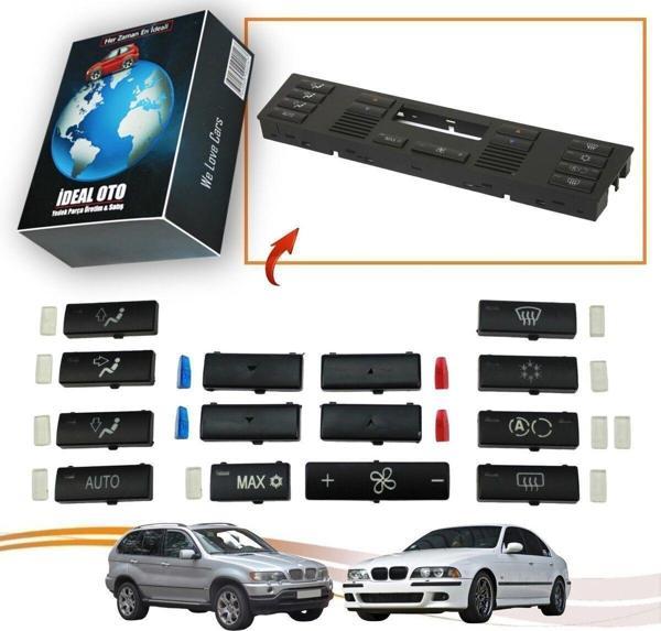 Lala Otomotiv Bmw X5 E53 5 E39 Dijital Klima Havalandırma Düğmeleri / Tuşları - Image 1