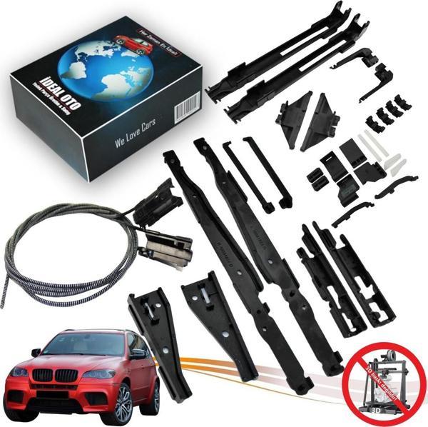 Lala Otomotiv Bmw X5 E70 2006-2013 Panoramik Sunroof Kızak, Halat & Sunroof Perde Tamir Seti - Image 1