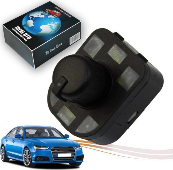 Lala Otomotiv Audi A1, A2, A3, A4, A6, A8, Q7, R8, Tt 1 (8N), R8 (4S) Ayna Ayar Anahtarı 8E0959565 - Image 1