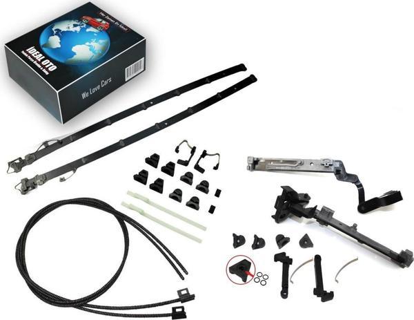 Lala Otomotiv Mercedes A W176 W169 Cla C117 Sunroof Cam Tavan Teli, 62.5Cm Kızağı , Braketi Tamir Set - Image 1
