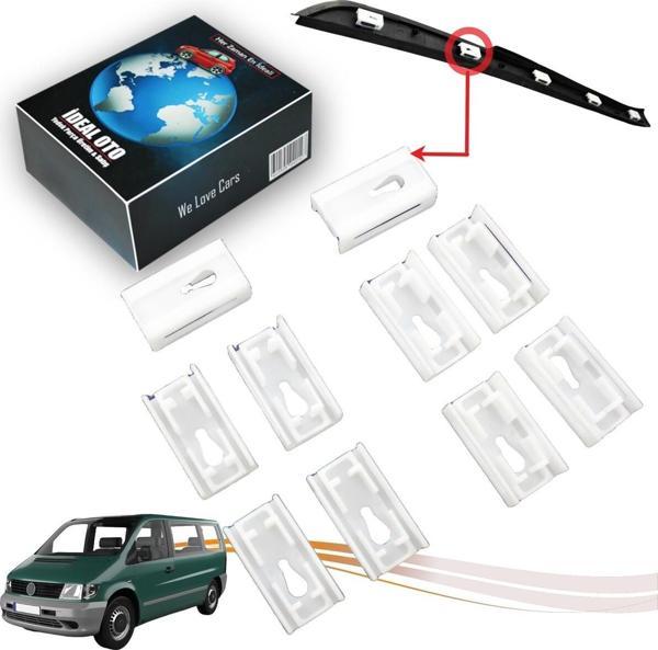 Lala Otomotiv Mercedes Vito 638, V 638 1995-2003 İçin Cam Çerçeve Çıtasının Klipsleri - Image 1