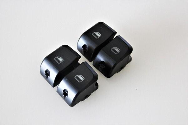 Lala Otomotiv Audi A3 A6 Q7 Cam Açma Düğme Butonu 4 Lü Set - Image 1