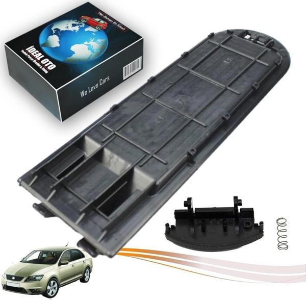 Lala Otomotiv Seat Toledo 4; 2012-2019 İçin Kolçak Kapağının Alt Plastik Tamir Seti (Siyah Renk) - Image 1