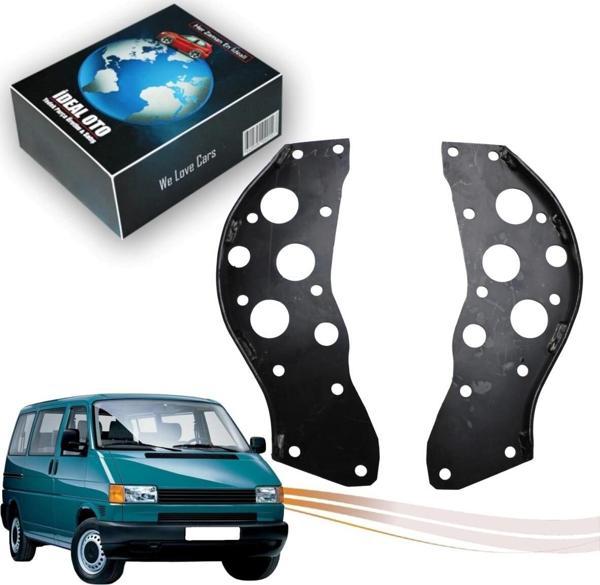 Lala Otomotiv Volkswagen T4 Arka Aks Amortisör Yuvası (Sağ & Sol) - Metal Montaj Plakası - Image 1