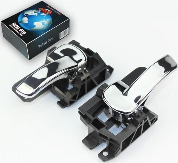 Lala Otomotiv Nissan Navara D40 Çerçeveli Sol & Sağ Kapı Kolu (2 Adet) - Image 1