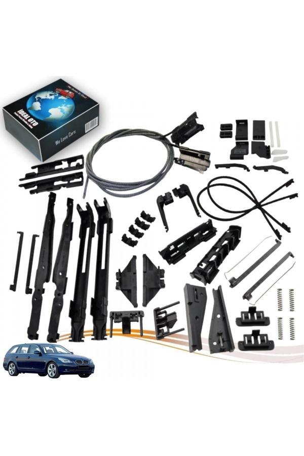 Lala Otomotiv Bmw 5 E61 İçin Panoramik Ön Arka Sunroof Tamir Seti Oem: 54137176310 54107227894 - Image 1