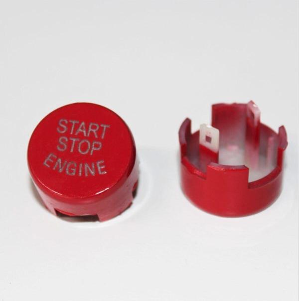 Lala Otomotiv Bmw 5 F10 Start Stop Engine Düğme Kapağı -Kırmızı- - Image 1