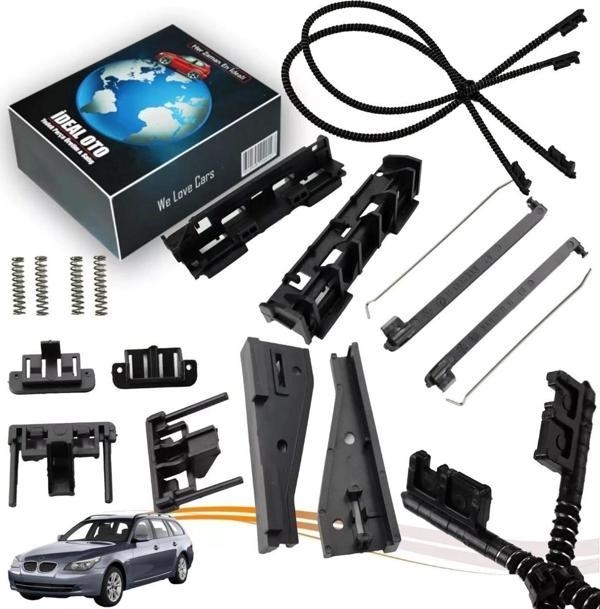 Lala Otomotiv Bmw 5 E61 Ve E61 Lcı İçin Panoramik Arka Cam Sunroof Tamir Seti Oem: 54137176310 54107227894 - Image 1