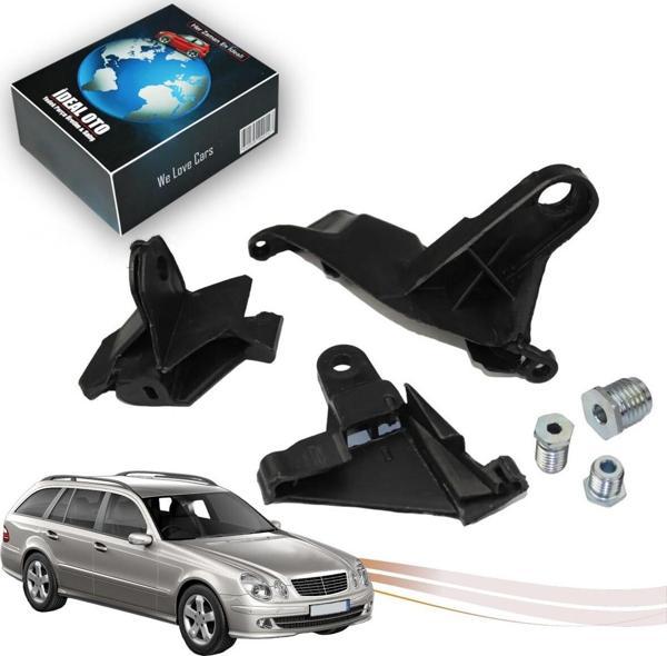 Lala Otomotiv Mercedes E W211 2002-2009 Sol Far Tutucu Plastik Dişli Tamir Seti - Image 1