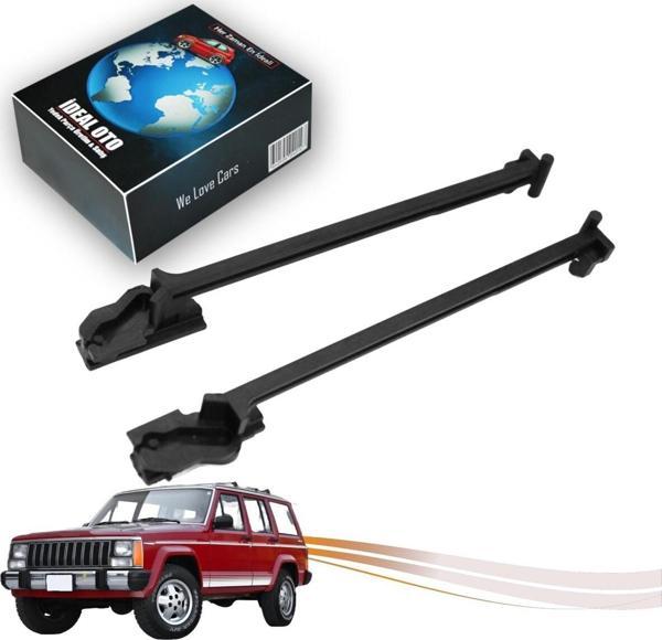 Lala Otomotiv Jeep Cherokee I Xj 1986-2001 Için Sunroof Kızak Taşıyıcı Parça Takımı -Sol & Sağ- - Image 1