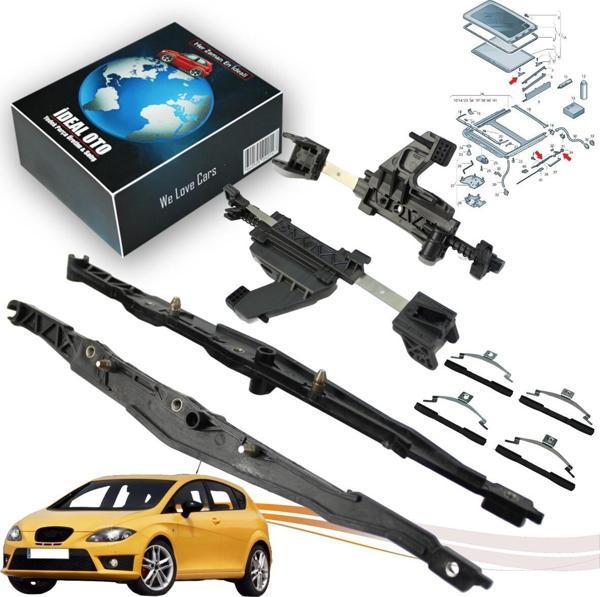Lala Otomotiv Seat Leon 2 1P1 2005-2013 5M0877481A 4B0877165, 8D5877151A İçin Sunroof Kızak Tamir Seti - Image 1