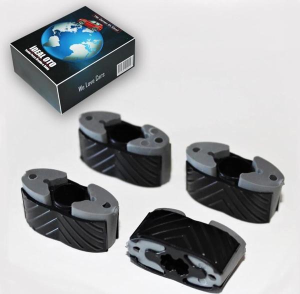 Lala Otomotiv Renault Megane 3 Uyumlu Sunroof Ayak Bademi 4Lü Set Kauçuklu - Image 1