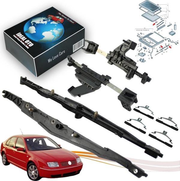 Lala Otomotiv Vw Bora (1J2,1J6) 1998-2005 5M0877481A 4B0877165, 8D5877151A İçin Sunroof Kızak Tamir Seti - Image 1