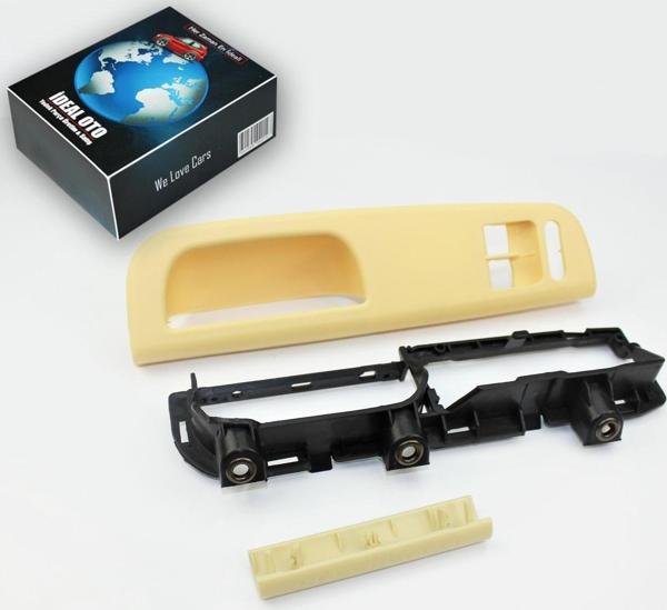 Lala Otomotiv Vw Passat B5 Kapı Kolu Cam Düğme Çerçeve Kapak Seti 3B1867179C 3B1867171E, 3B0867171A - Image 1