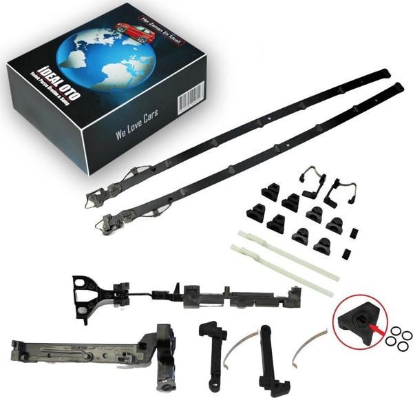 Lala Otomotiv Mercedes A W176 W169 Cla C117 Sunroof Kızağı 62,5 Cm , Braketi & Plastik Klips Seti - Image 1