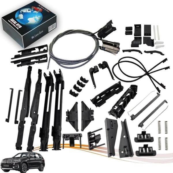 Lala Otomotiv Bmw X5 F15 İçin Panoramik Ön Arka Sunroof Tamir Seti Oem: 54137386975 541074900 - Image 1