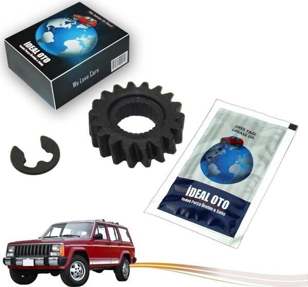 Lala Otomotiv Jeep Cherokee I Xj 1986-2001 İçin Sunroof Motor Dişli Tamir Seti & Grease Yağı - Image 1