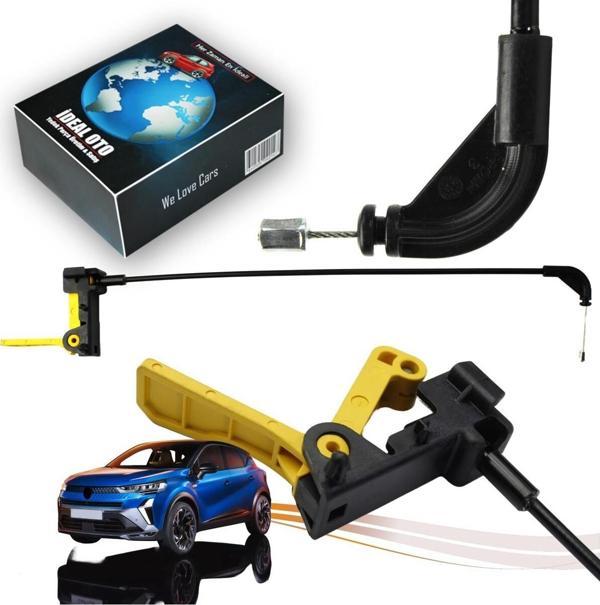 Lala Otomotiv Renault Captur 2 (Hf) (2020-...) İçin Kaput Kilit Açma Mandalı Teli 656225936R 656227768R 656220711R - Image 1