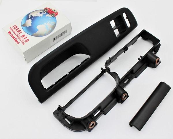 Lala Otomotiv Vw Golf 4 Bora Kapı Kolu Cam Düğme Çerçeve Kapak Set (2 Kapılı Model) 1J1867179A 3B1867171E/A - Image 1