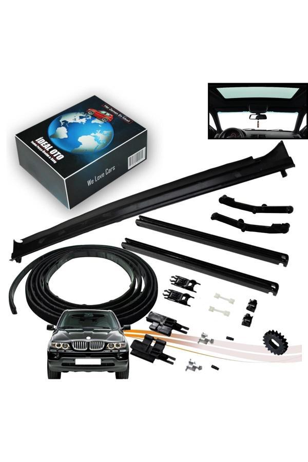 Lala Otomotiv Bmw X5 E53 1999-2006 İçin Tek Camlı Sunroof Tamir Seti (Panoramiğe Uymaz) 5454128119095 54128119096 - Image 1