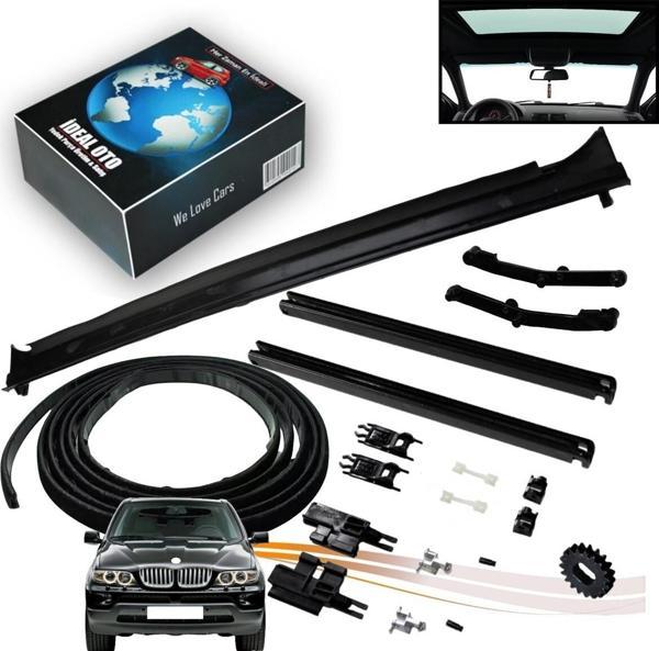 Lala Otomotiv Bmw X5 E53 1999-2006 İçin Tek Camlı Sunroof Tamir Seti (Panoramiğe Uymaz) 5454128119095 54128119096 - Image 1