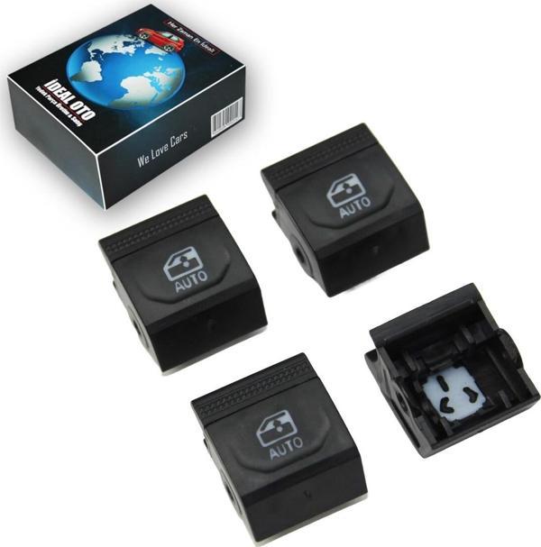 Lala Otomotiv Renault Clio 5 Cam Düğme Kapakları 4Lü Set - Image 1