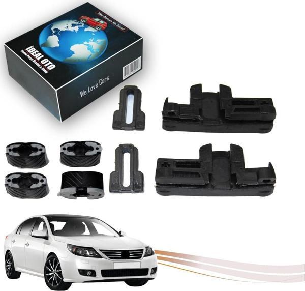 Lala Otomotiv Renault Latitude (2010-2024) İçin Sunroof Plastik Braketi & Kauçuklu Badem Seti - Image 1