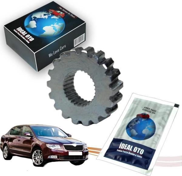 Lala Otomotiv Skoda Superb (2009-2021) 7N0959591B İçin Sunroof Motor Dişlisi -Çelik - Image 1