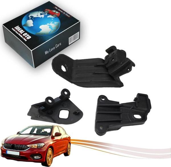 Lala Otomotiv Fiat Egea 2015-2018 İçin Sağ (Yolcu Tarafı) Far Tamir Seti 50927929 - Image 1