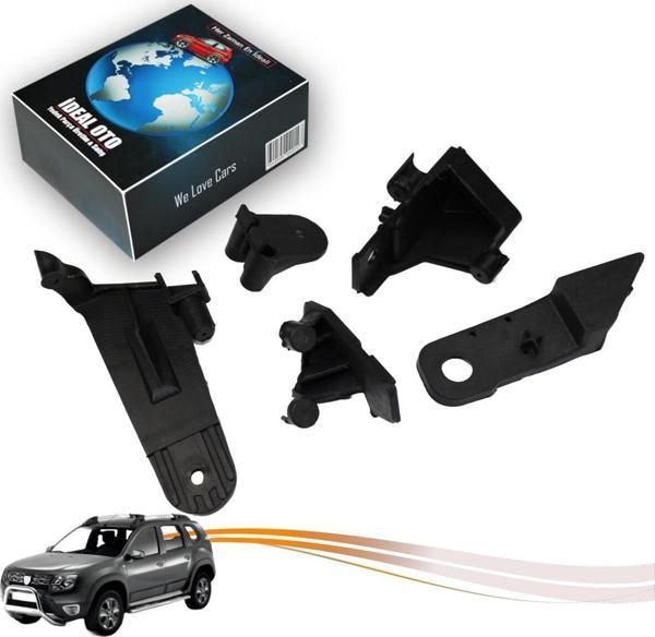 Lala Otomotiv Dacia Duster (2018-...) İçin Sol Sürücü Tarafı Far Tamir Seti - Image 1