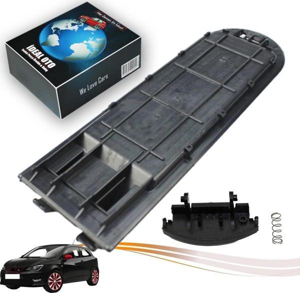 Lala Otomotiv Seat Ibiza 6J İçin Kolçak Kapağının Alt Plastik Tamir Seti (Siyah Renk) - Image 1