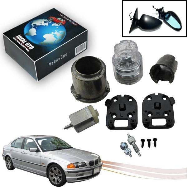 Lala Otomotiv Bmw 3 E46 1998-2007 Yuvarlak Katlanır Ayna Tamir Seti - Image 1