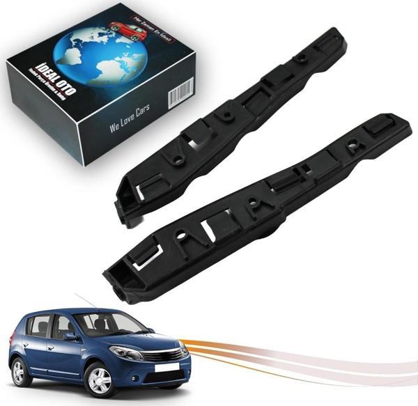 Lala Otomotiv Dacia Sandero 2008-2013 İçin Ön Tampon Bağlantı Ayağı Braketi -Sağ&Sol 8200735119 8200735118 - Image 1