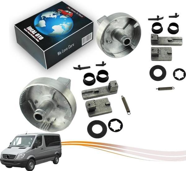 Lala Otomotiv Mercedes Benz Sprinter 2 (906) (2006-Sonrası) İçin Sol & Sağ Kol Dayama Kolçak Tamir Seti - Image 1