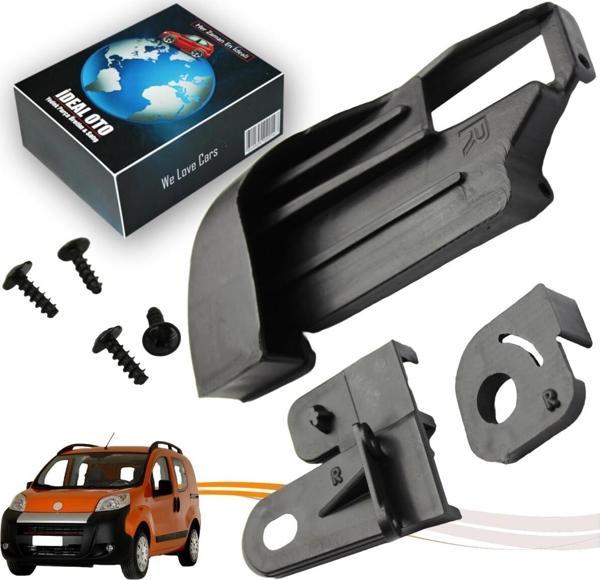 Lala Otomotiv Fiat Fiorino (225) 2008-2024 52086843 İçin Sağ Yolcu Far Tutucu Klips Tamir Seti - Image 1